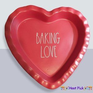 Rae Dunn Red Heart Baking Dish